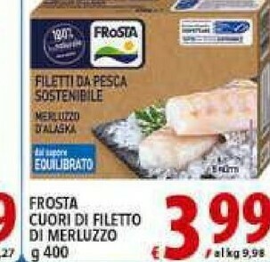 Iper Triscount Frosta Filetti di merluzzo offerta