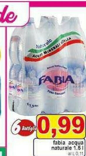 Gros Fabia Acqua offerta