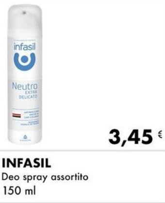 Iper Tosano INFASIL Deo spray assortito 150 ml offerta