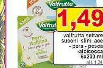 Valfrutta Succhi di frutta