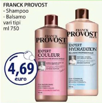 Acqua & Sapone FRANCK PROVOST - Shampoo - Balsamo vari tipi ml 750 offerta