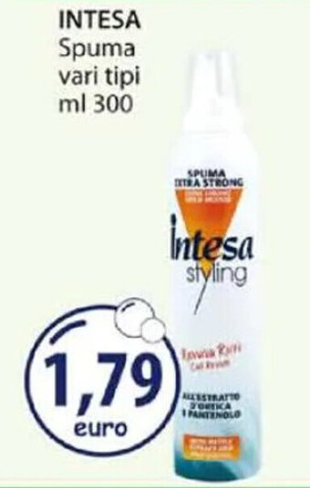 Acqua & Sapone INTESA Spuma vari tipi ml 300 offerta