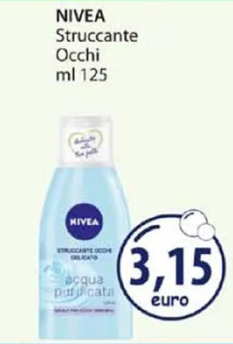 Acqua & Sapone NIVEA Struccante Occhi ml 125 offerta