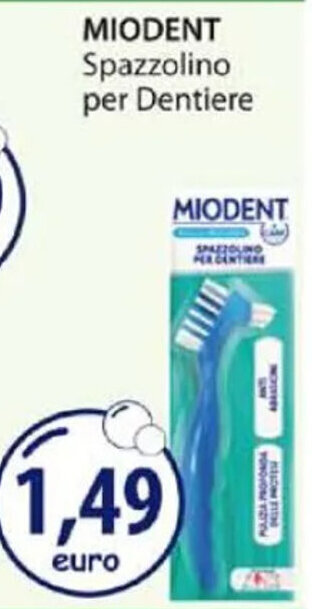 Acqua & Sapone MIODENT Spazzolino per Dentiere offerta