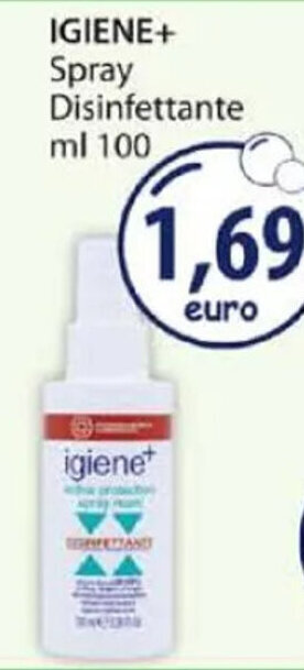Acqua & Sapone IGIENE+ Spray Disinfettante ml 100 offerta