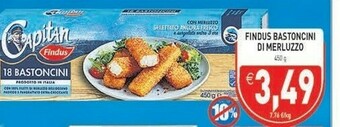Iperfamily Findus Bastoncini offerta