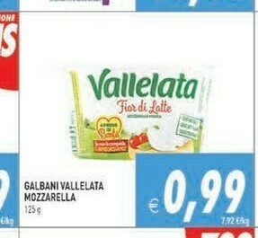 Iperfamily Vallelata Mozzarella offerta