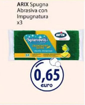 Acqua & Sapone ARIX Spugna Abrasiva con Impugnatura x3 offerta