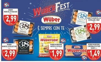 Iperfamily Wuber Wurstel offerta