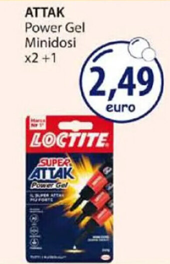 Acqua & Sapone ATTAK Power Gel Minidosi x2 +1 offerta
