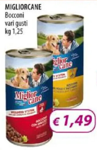 Acqua & Sapone MIGLIORCANE Bocconi vari gusti kg 1,25 offerta