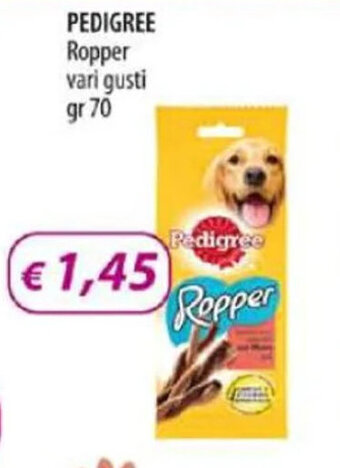 Acqua & Sapone PEDIGREE Ropper vari gusti gr 70 offerta