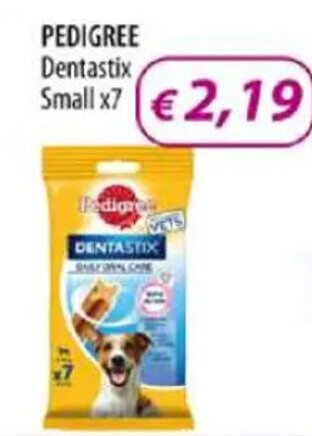 Acqua & Sapone PEDIGREE Dentastix Small x7 offerta
