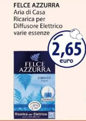 Acqua & Sapone FELCE AZZURRA Aria di Casa Ricarica per Diffusore Elettrico varie essenze offerta