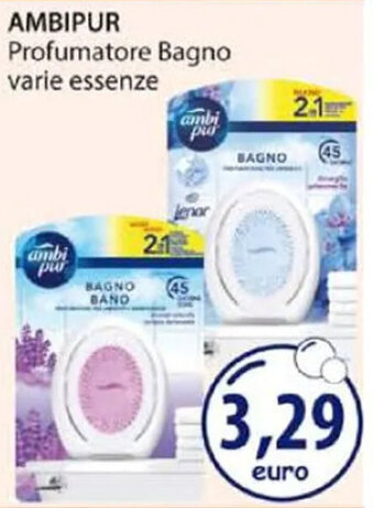 Acqua & Sapone AMBIPUR Profumatore Bagno varie essenze offerta