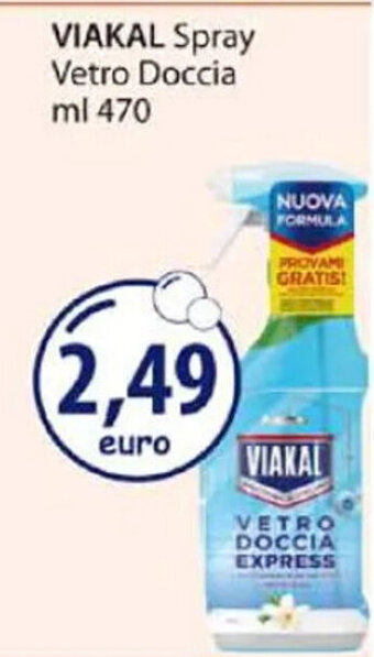 Acqua & Sapone VIAKAL Spray Vetro Doccia ml 470 offerta