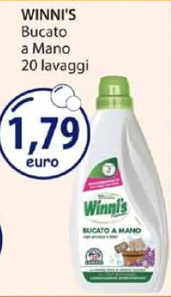 Acqua & Sapone WINNI'S Bucato a Mano 20 lavaggi offerta