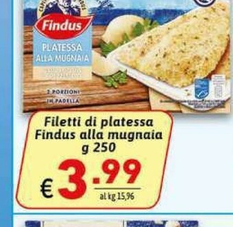 Gros Findus Platessa offerta
