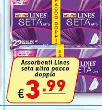 Gros Lines Assorbenti lines offerta