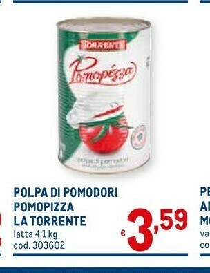 Metro La torrente Polpa Di Pomodori Pomopizza offerta
