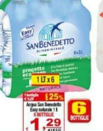 Gros San Benedetto Acqua offerta