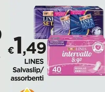 Mister Risparmio Lines Assorbenti offerta