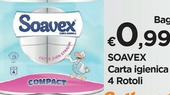 Mister Risparmio Soavex Carta Igienica offerta