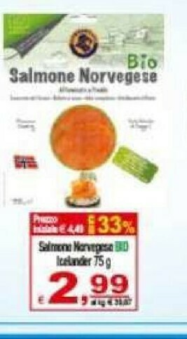 Gros Salmone affumicato offerta