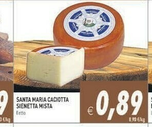 Gros Santa maria Caciotta offerta