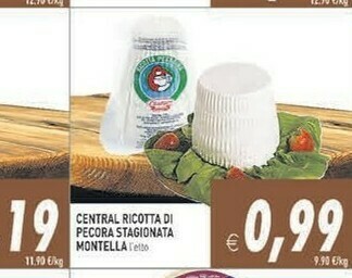 Gros Montella Ricotta offerta