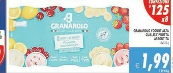 Gros Granarolo Yogurt offerta