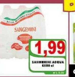 Gros Sangemini Acqua offerta