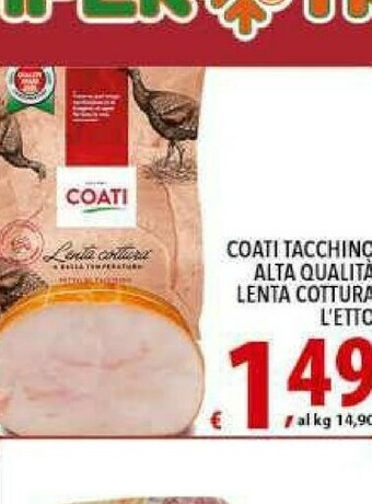 Coati Prosciutto cotto