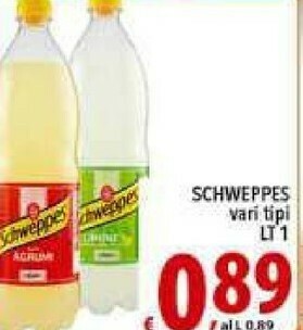 Gros Schweppes Bevande analcoliche offerta
