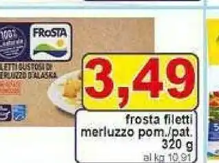 Pewex Frosta Filetti di merluzzo offerta
