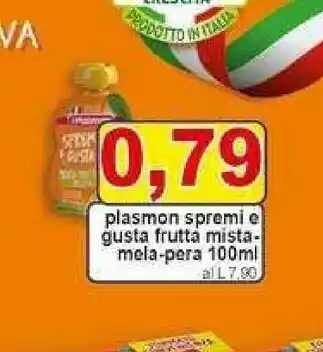 Pewex Plasmon Succhi di frutta offerta