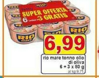 Pewex Rio Mare Tonno Rio mare offerta