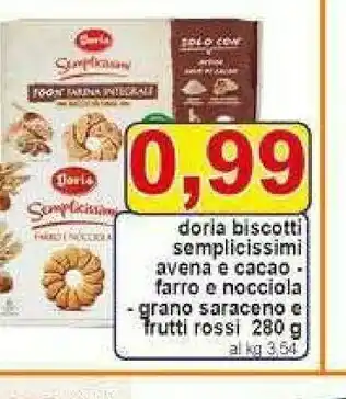 Pewex Doria Biscotti offerta