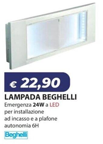 Bricocasa LAMPADA BEGHELLI offerta