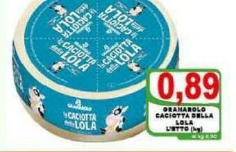 Top Supermercati Caciotta offerta