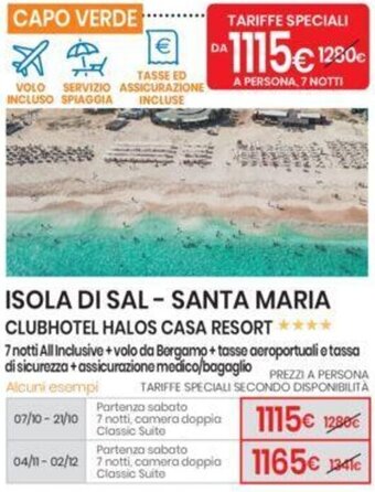 Eurospin CLUBHOTEL HALOS CASA RESORT offerta