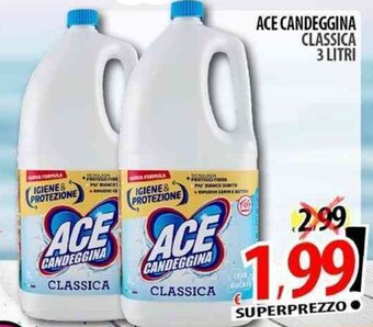 Il Genio Supermercato ACE CANDEGGINA CLASSICA 3 LITRI offerta