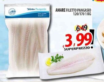AMARE FILETTO PANGASIO 120/170 1 KG