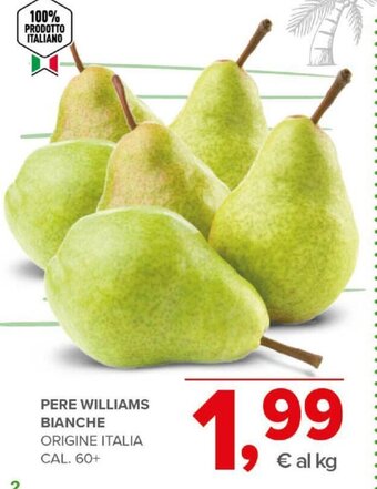 Todis PERE WILLIAMS BIANCHE offerta