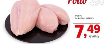 Todis PETTO DI POLLO INTERO offerta