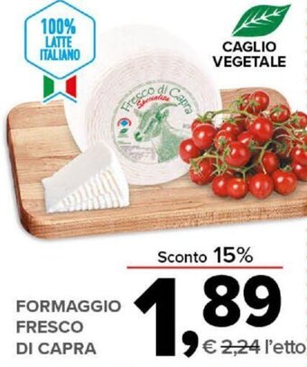 Todis FORMAGGIO FRESCO DI CAPRA offerta
