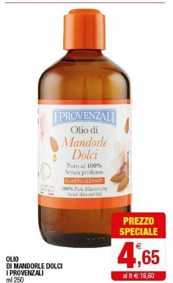 Iperal I Provenzali Olio Di Mandorle Dolci offerta