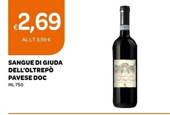 Ekom Sangue Di Giuda Dell'Oltrepò Pavese DOC offerta