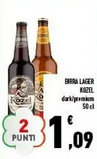 Conad City Kozel Birra Lager offerta