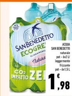 Conad San benedetto acqua offerta